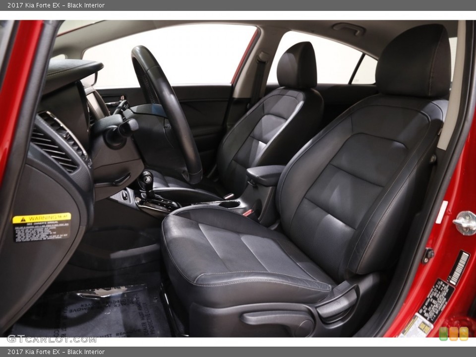 Black Interior Front Seat for the 2017 Kia Forte EX #142574106