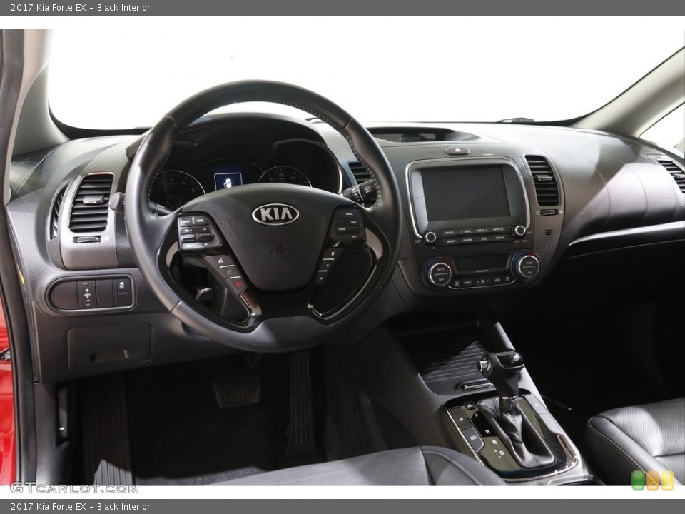 Black Interior Dashboard for the 2017 Kia Forte EX #142574127