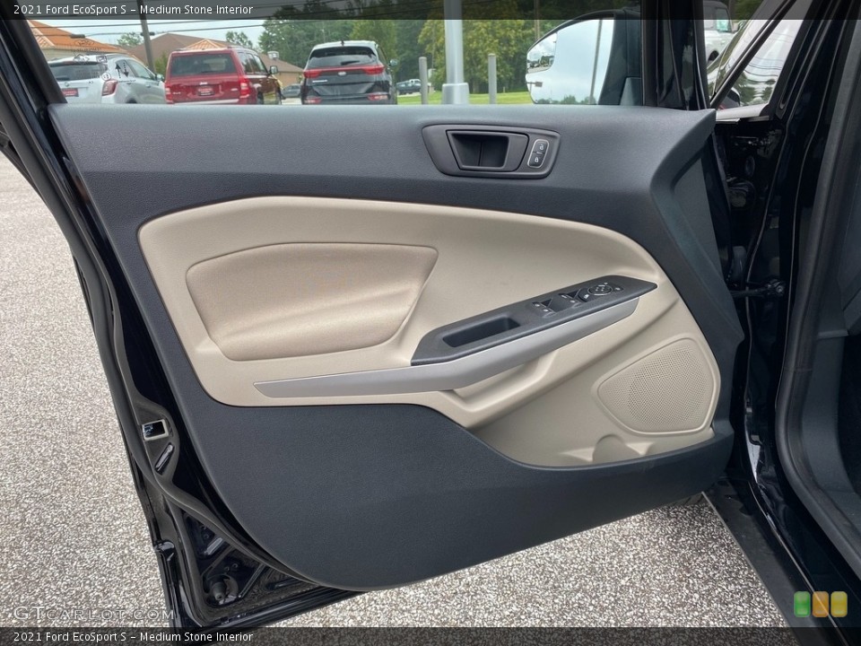 Medium Stone Interior Door Panel for the 2021 Ford EcoSport S #142574610