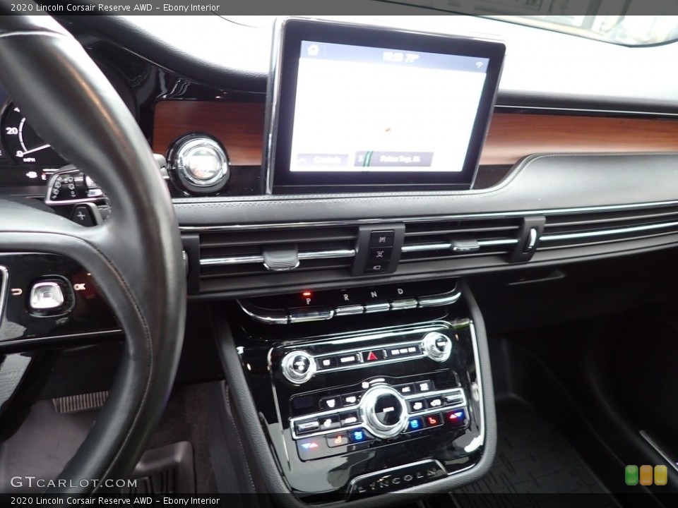 Ebony Interior Controls for the 2020 Lincoln Corsair Reserve AWD #142574676