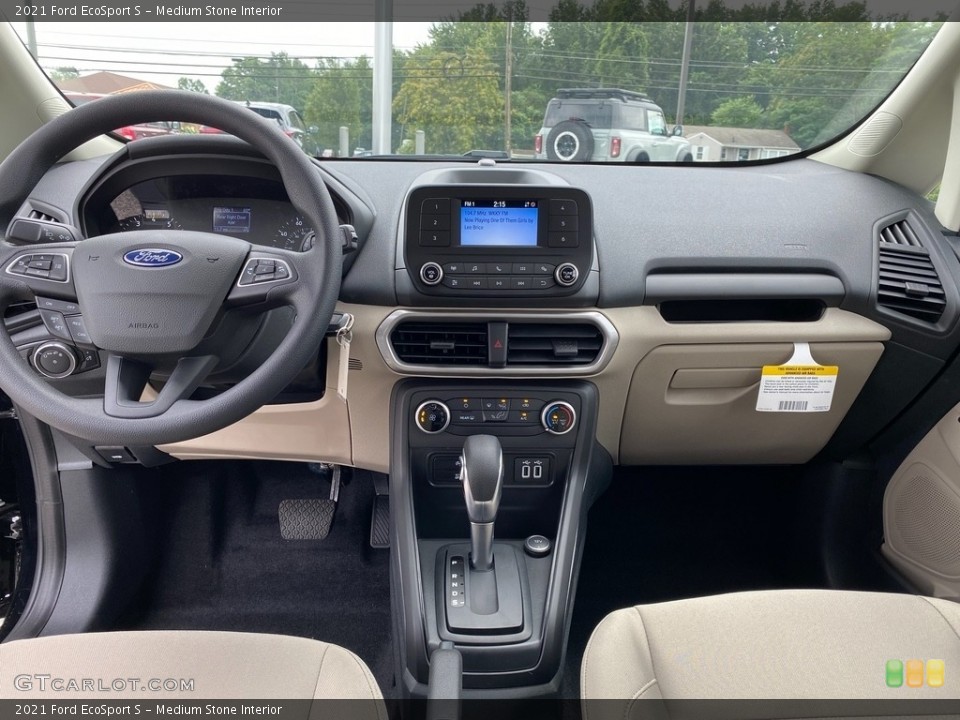 Medium Stone Interior Dashboard for the 2021 Ford EcoSport S #142574700