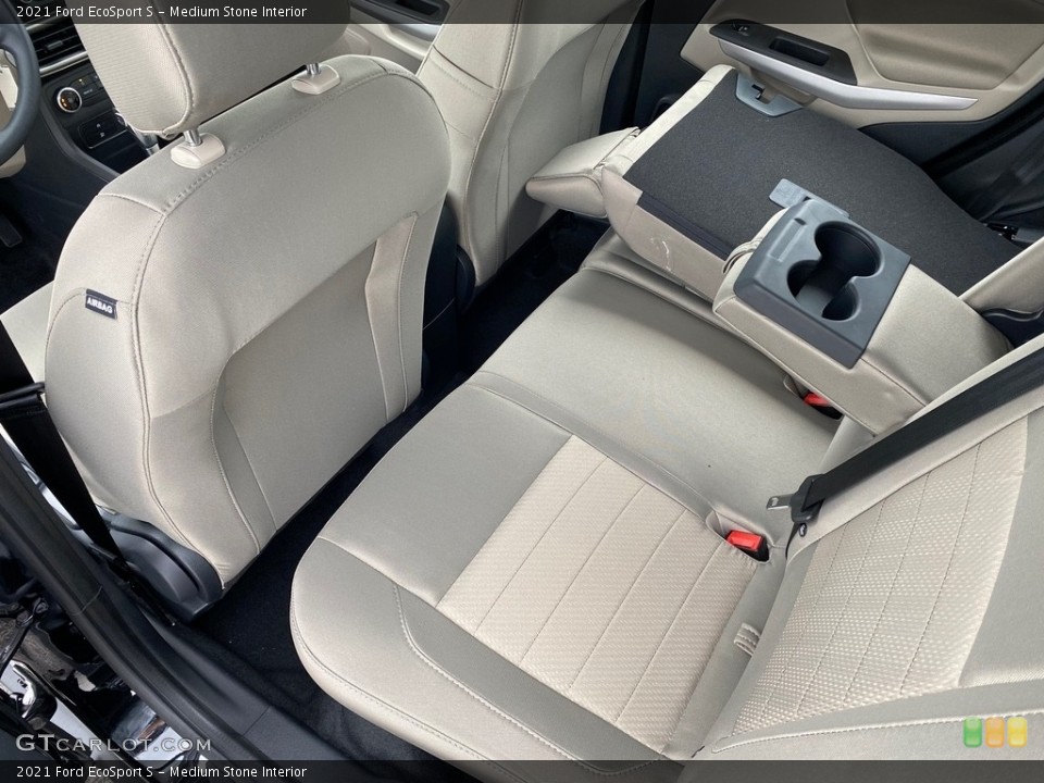 Medium Stone Interior Rear Seat for the 2021 Ford EcoSport S #142574748