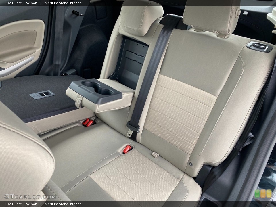 Medium Stone Interior Rear Seat for the 2021 Ford EcoSport S #142574772