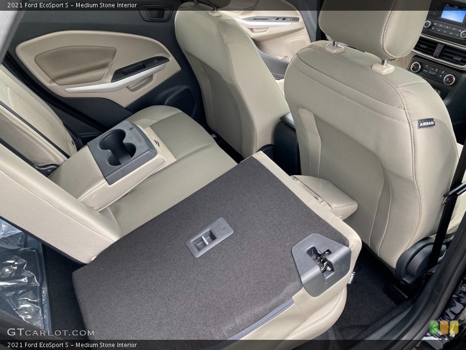 Medium Stone Interior Rear Seat for the 2021 Ford EcoSport S #142574814