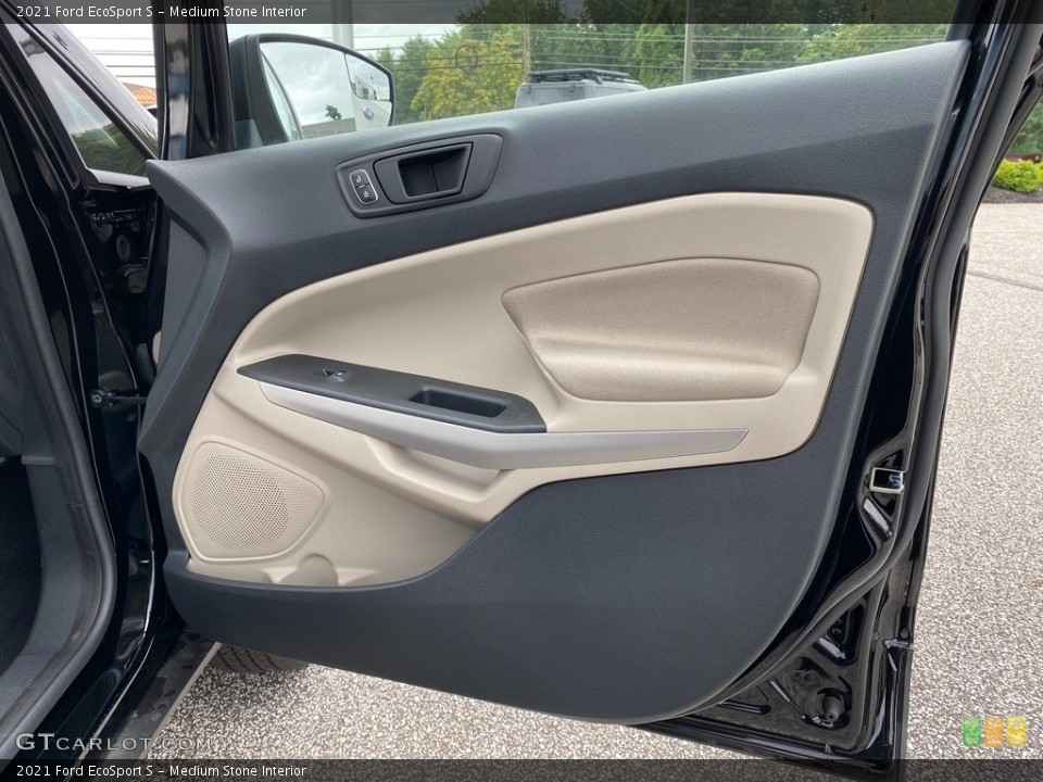 Medium Stone Interior Door Panel for the 2021 Ford EcoSport S #142574837