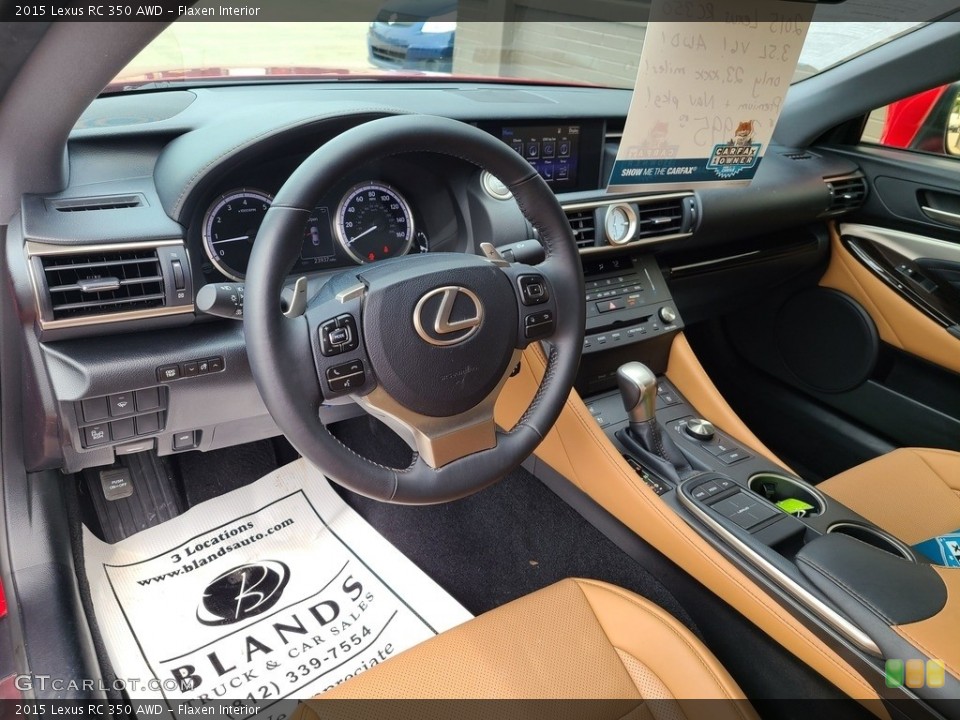 Flaxen 2015 Lexus RC Interiors