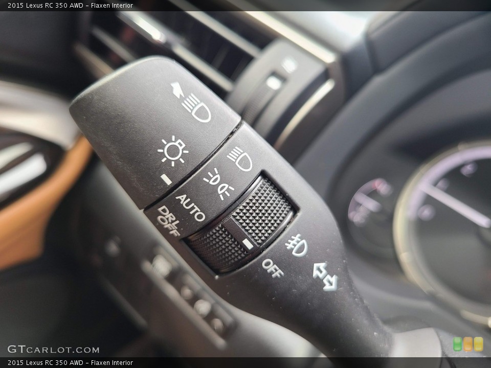 Flaxen Interior Controls for the 2015 Lexus RC 350 AWD #142576416
