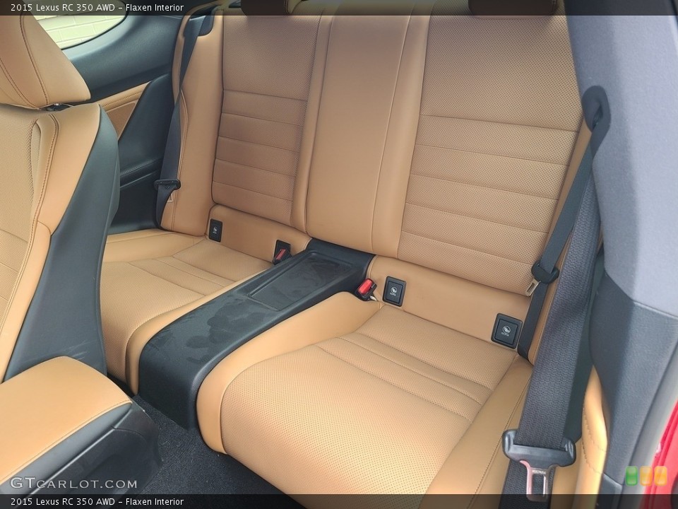 Flaxen Interior Rear Seat for the 2015 Lexus RC 350 AWD #142576890