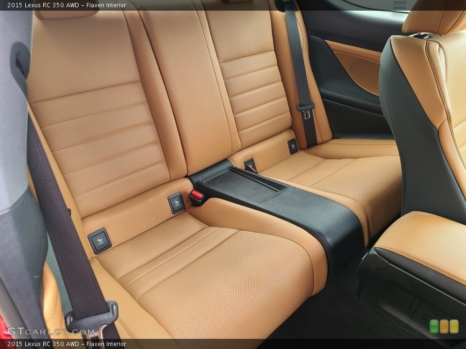 Flaxen Interior Rear Seat for the 2015 Lexus RC 350 AWD #142577154