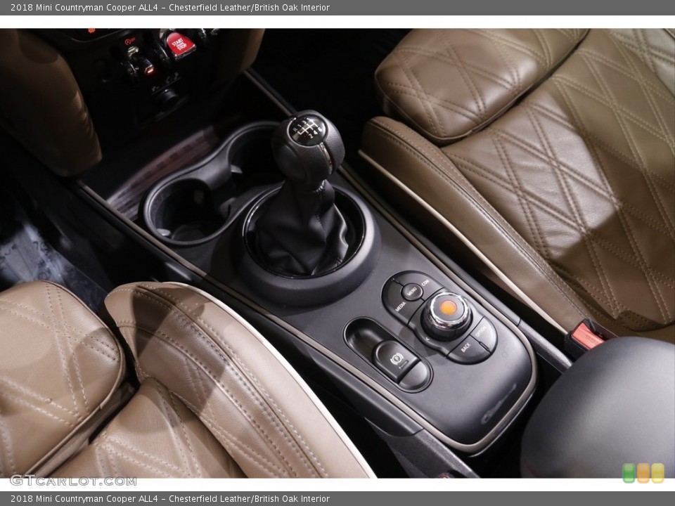 Chesterfield Leather/British Oak Interior Transmission for the 2018 Mini Countryman Cooper ALL4 #142578867