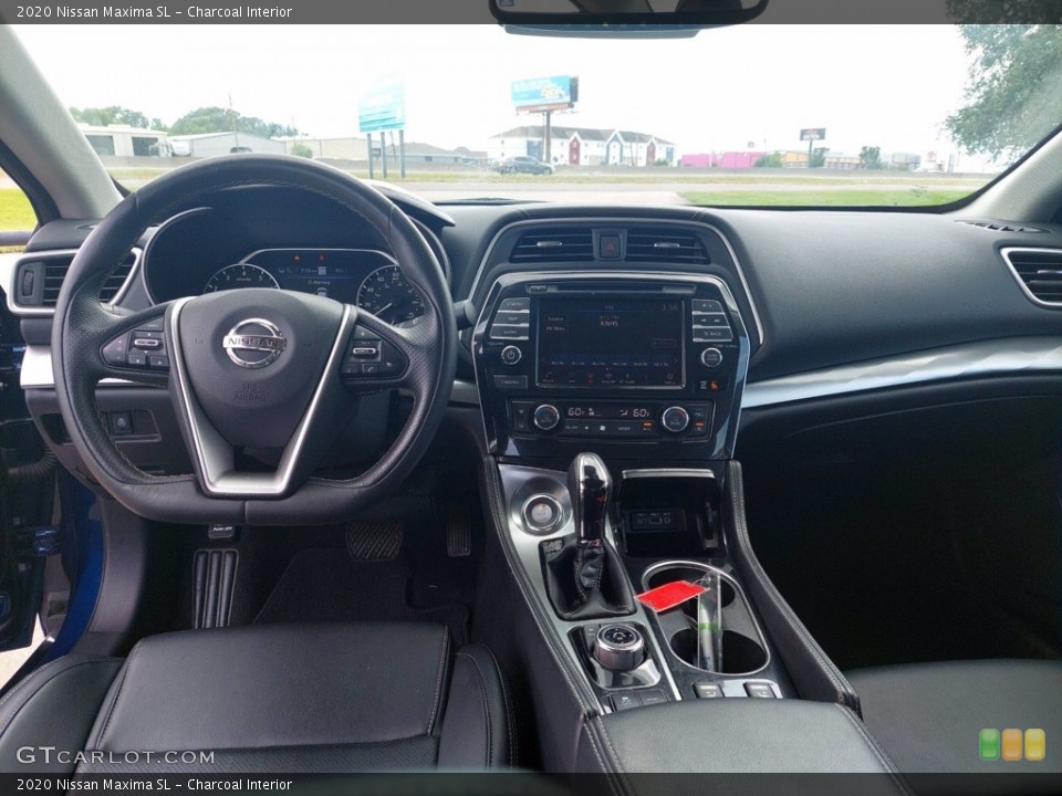 Charcoal Interior Dashboard for the 2020 Nissan Maxima SL #142580341