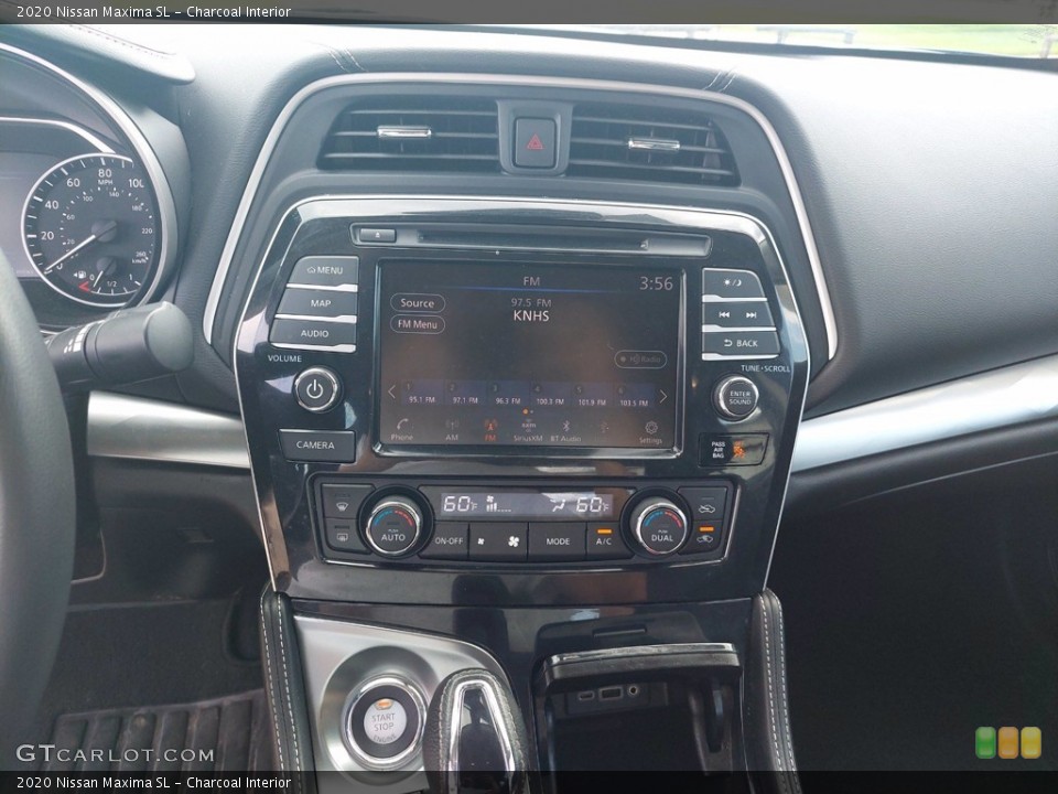 Charcoal Interior Controls for the 2020 Nissan Maxima SL #142580536
