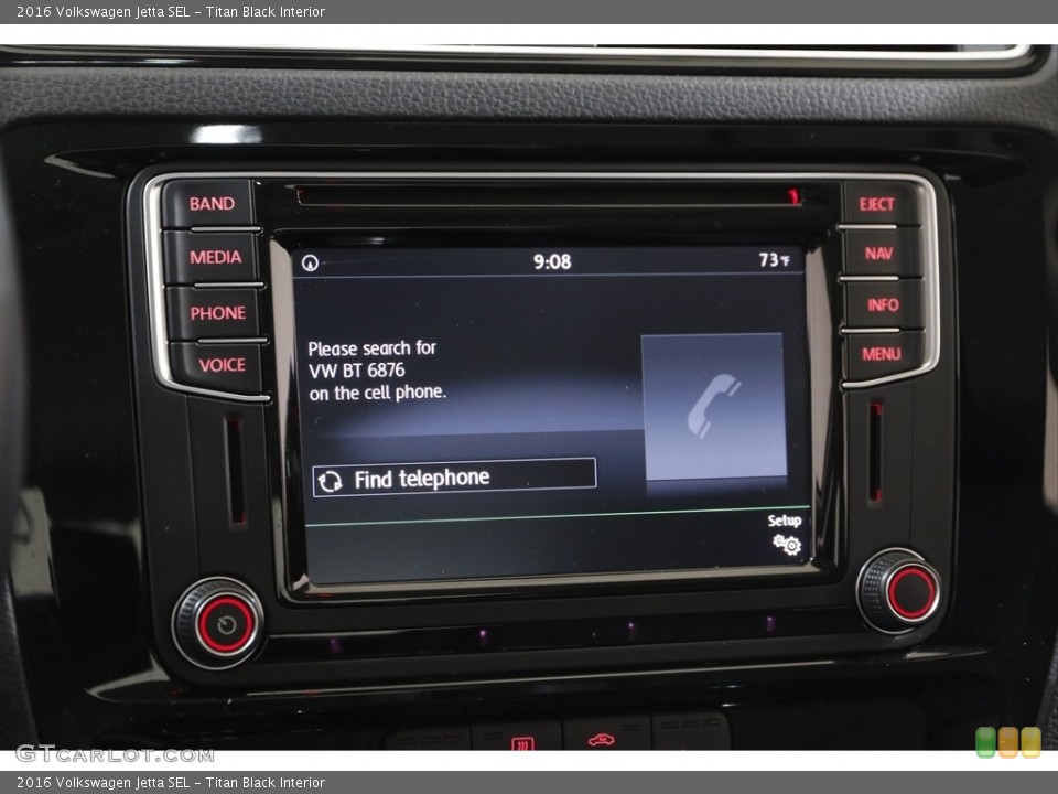 Titan Black Interior Controls for the 2016 Volkswagen Jetta SEL #142582711
