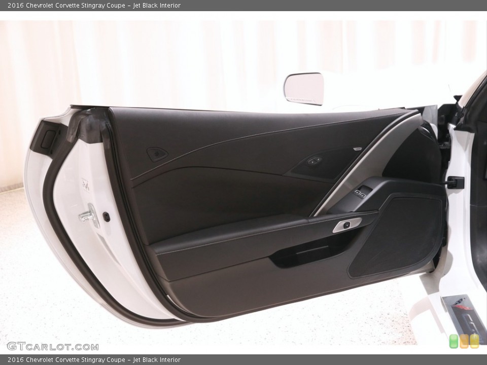 Jet Black Interior Door Panel for the 2016 Chevrolet Corvette Stingray Coupe #142582915