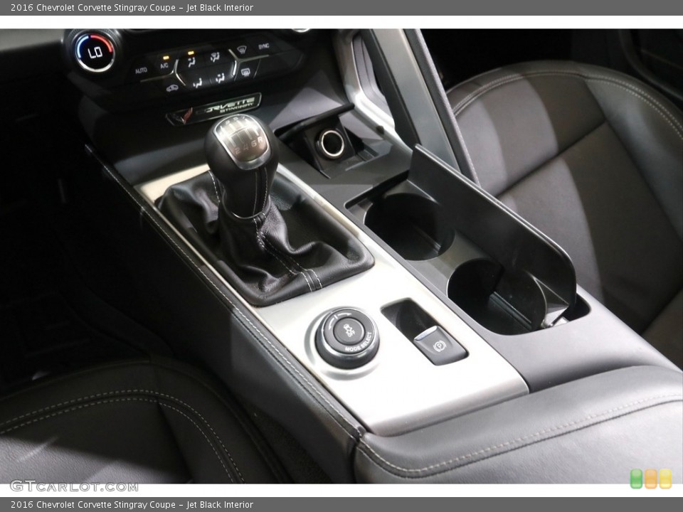 Jet Black Interior Controls for the 2016 Chevrolet Corvette Stingray Coupe #142583113