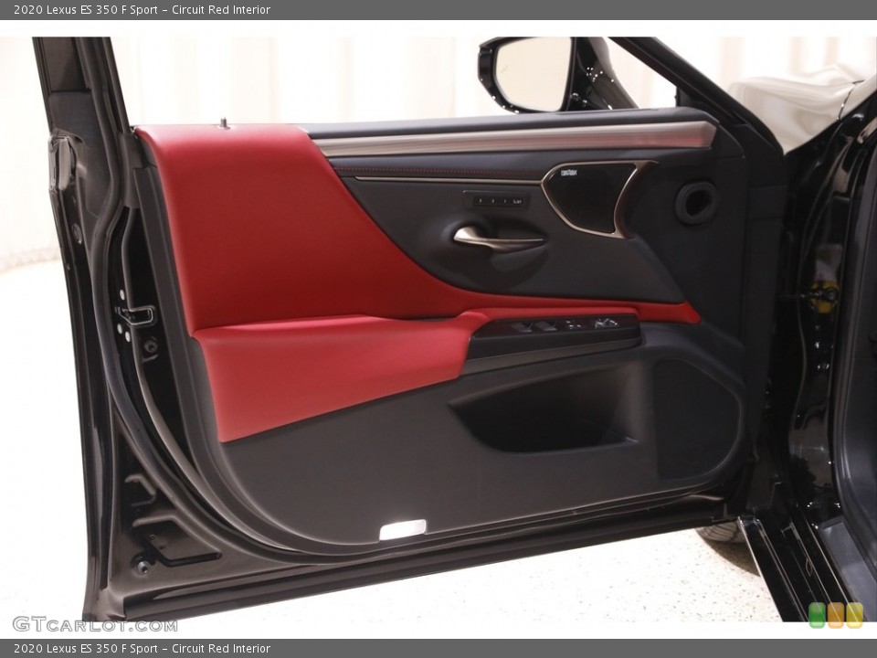 Circuit Red Interior Door Panel for the 2020 Lexus ES 350 F Sport #142583989