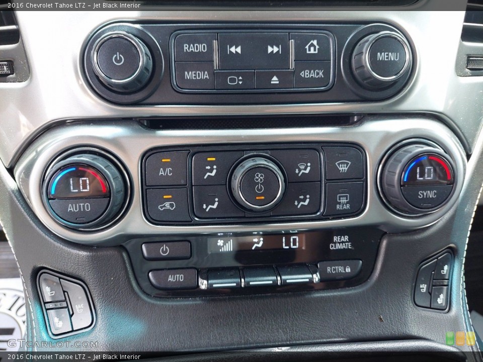 Jet Black Interior Controls for the 2016 Chevrolet Tahoe LTZ #142584049
