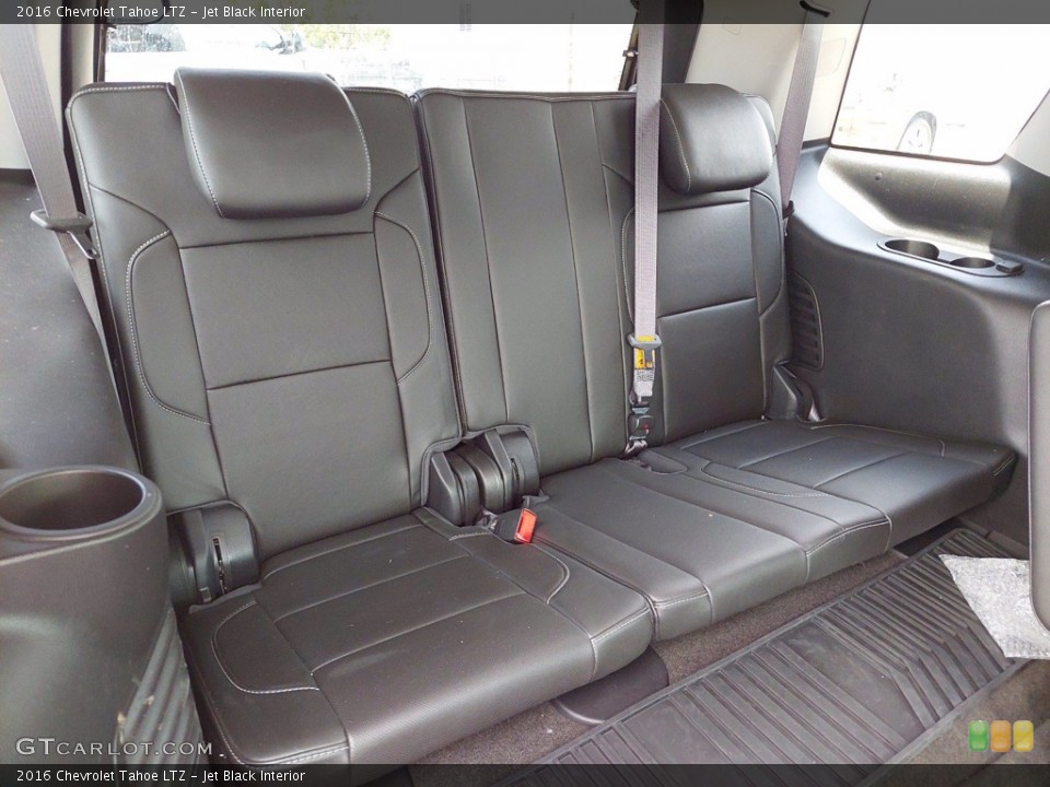 Jet Black Interior Rear Seat for the 2016 Chevrolet Tahoe LTZ #142584163