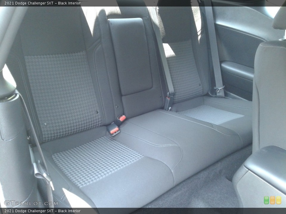 Black Interior Rear Seat for the 2021 Dodge Challenger SXT #142585874