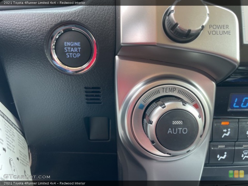 Redwood Interior Controls for the 2021 Toyota 4Runner Limited 4x4 #142587061