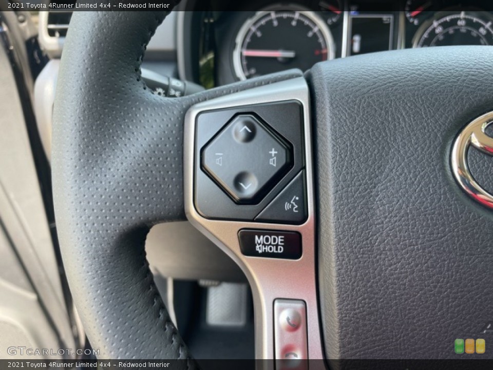 Redwood Interior Steering Wheel for the 2021 Toyota 4Runner Limited 4x4 #142587079