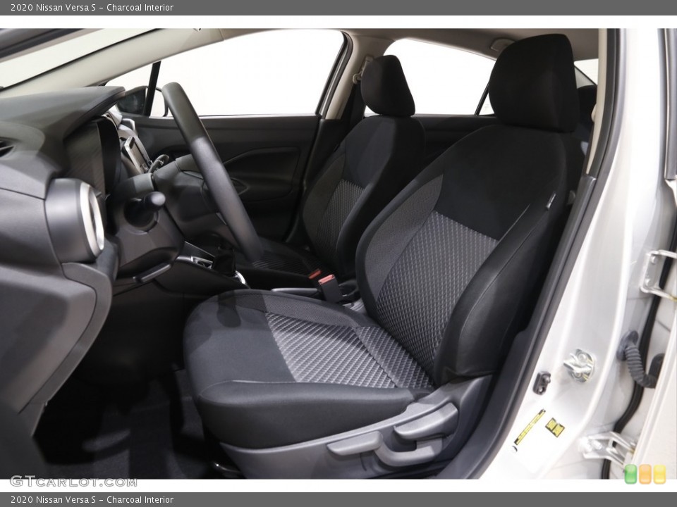 Charcoal Interior Front Seat for the 2020 Nissan Versa S #142591967