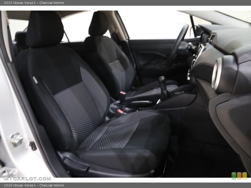 Charcoal Interior Front Seat for the 2020 Nissan Versa S #142592180