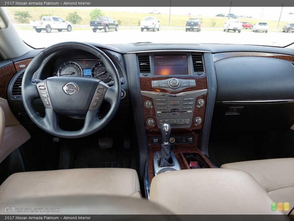 Almond Interior Dashboard for the 2017 Nissan Armada Platinum #142594694
