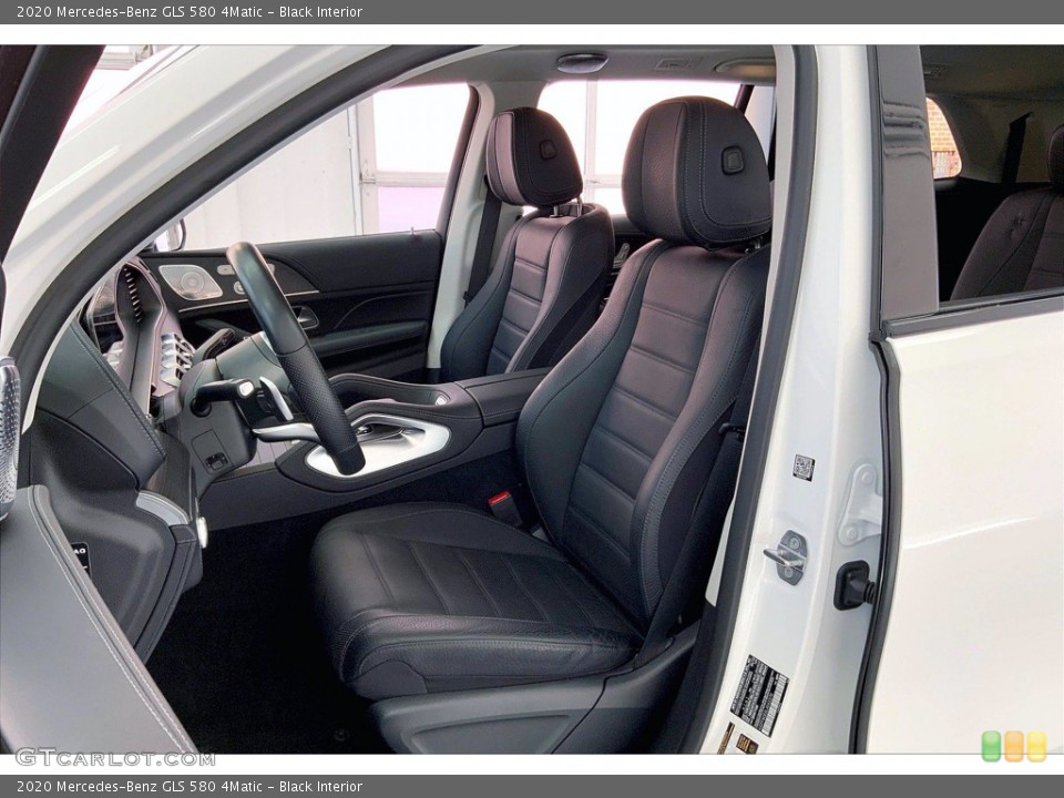 Black Interior Front Seat for the 2020 Mercedes-Benz GLS 580 4Matic #142595516