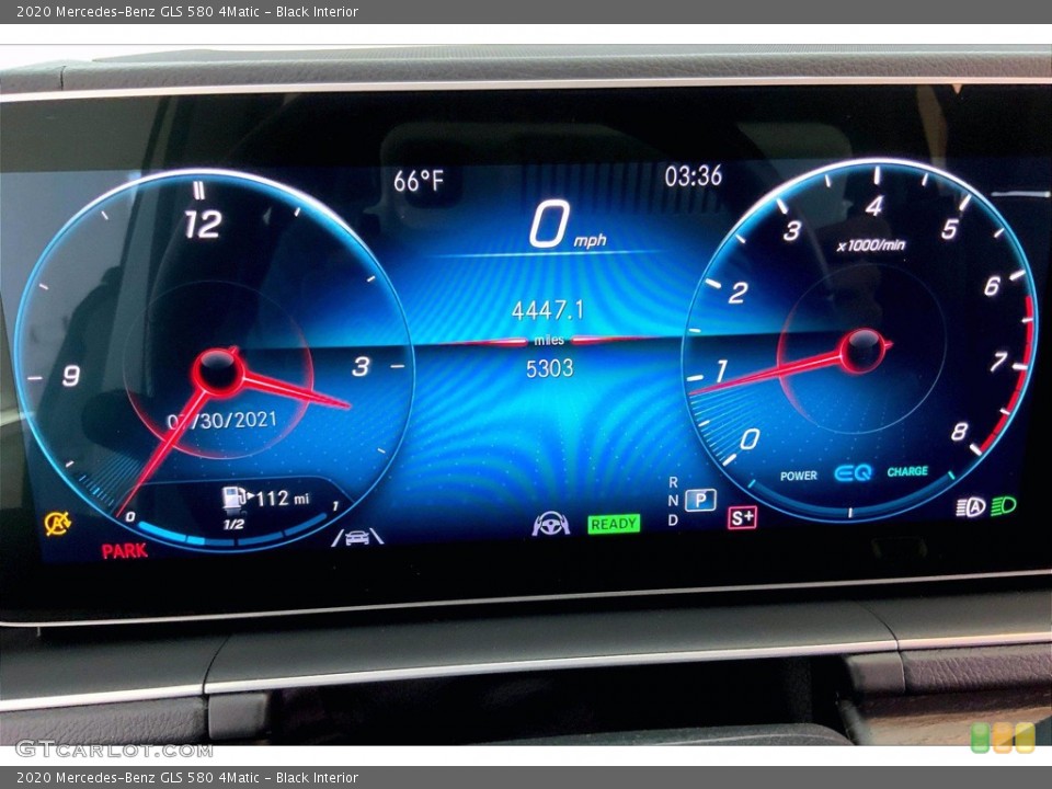 Black Interior Gauges for the 2020 Mercedes-Benz GLS 580 4Matic #142595636