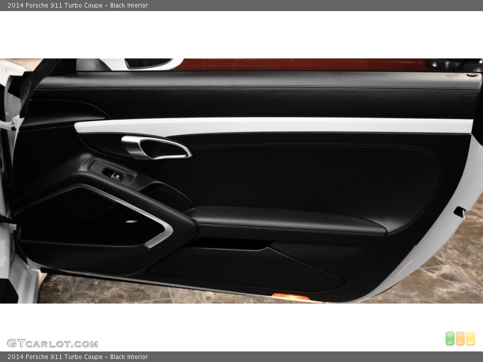 Black Interior Door Panel for the 2014 Porsche 911 Turbo Coupe #142597409