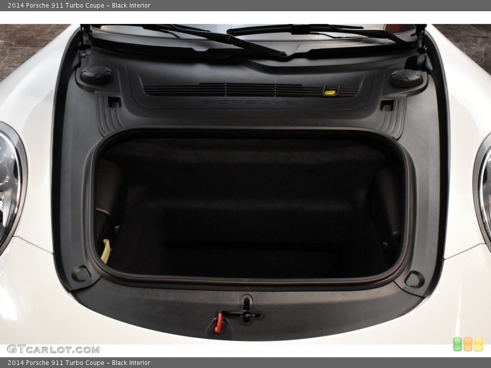 Black Interior Trunk for the 2014 Porsche 911 Turbo Coupe #142597451