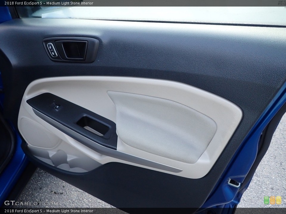 Medium Light Stone Interior Door Panel for the 2018 Ford EcoSport S #142597623