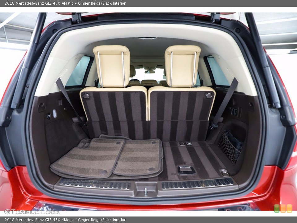 Ginger Beige/Black Interior Trunk for the 2018 Mercedes-Benz GLS 450 4Matic #142597757