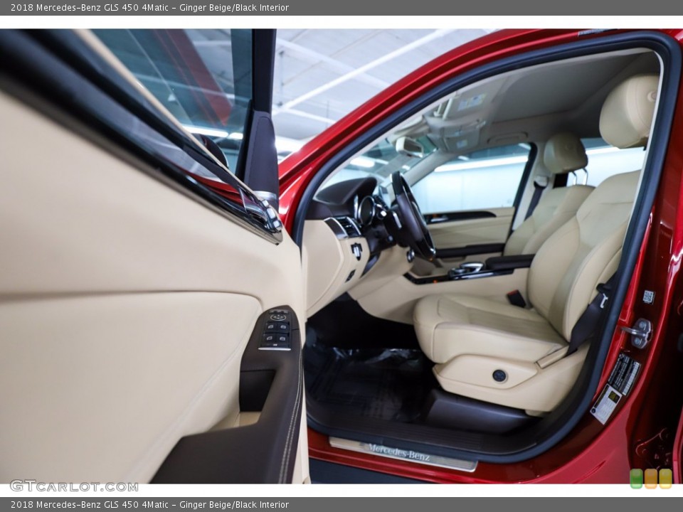 Ginger Beige/Black Interior Photo for the 2018 Mercedes-Benz GLS 450 4Matic #142598066