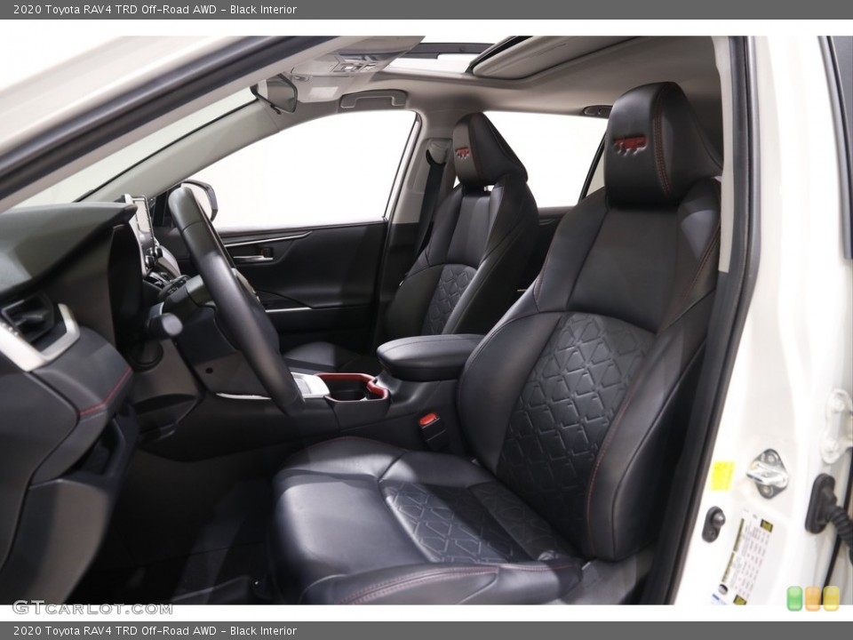 Black Interior Front Seat for the 2020 Toyota RAV4 TRD Off-Road AWD #142602116
