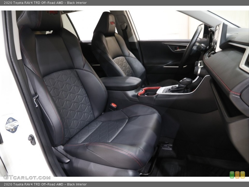 Black Interior Photo for the 2020 Toyota RAV4 TRD Off-Road AWD #142602314