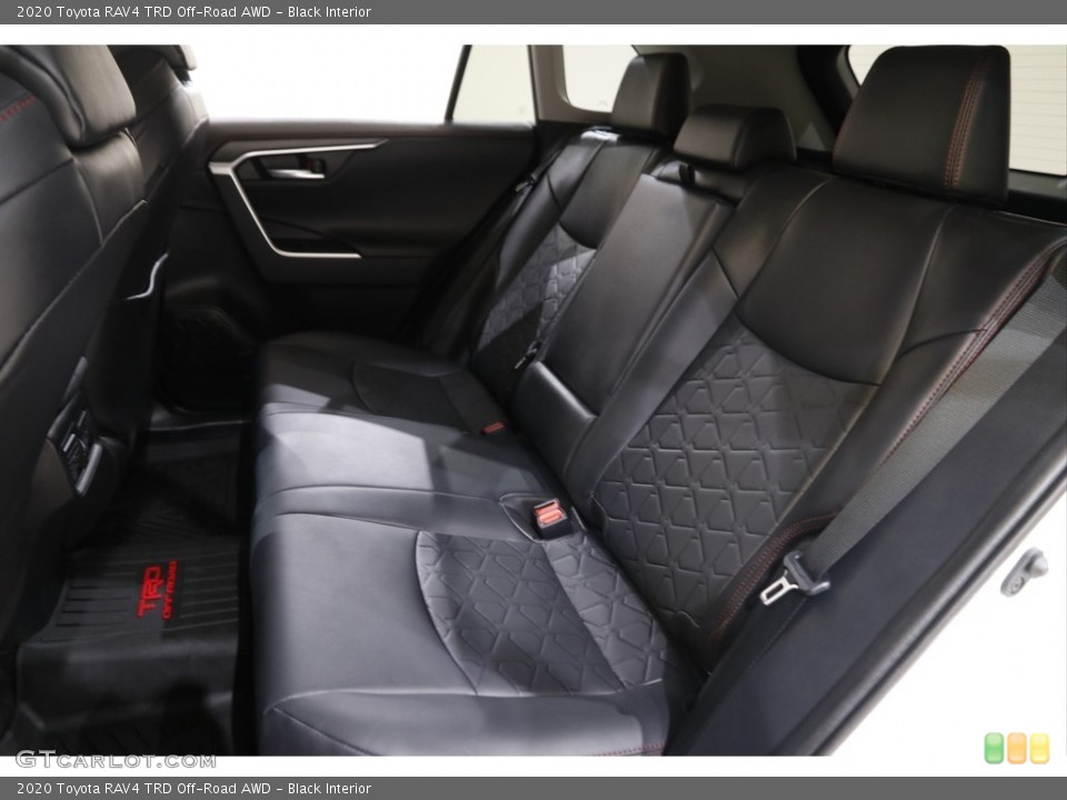 Black Interior Rear Seat for the 2020 Toyota RAV4 TRD Off-Road AWD #142602359