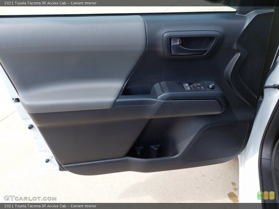 Cement Interior Door Panel for the 2021 Toyota Tacoma SR Access Cab #142603313