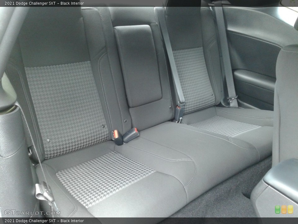 Black Interior Rear Seat for the 2021 Dodge Challenger SXT #142605737