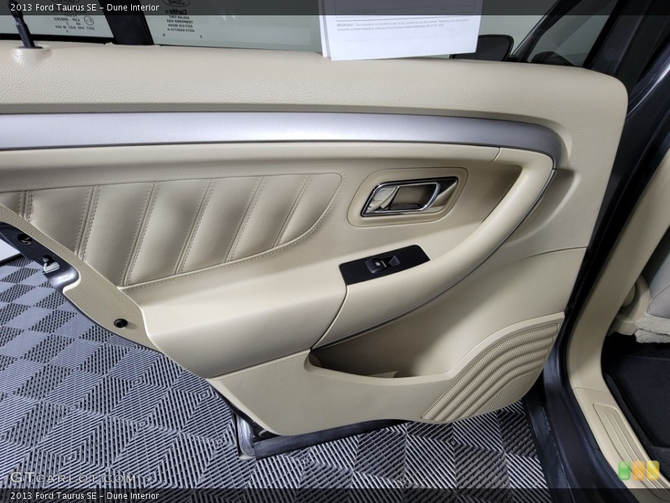 Dune Interior Door Panel for the 2013 Ford Taurus SE #142609577