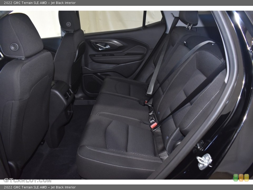 Jet Black Interior Rear Seat for the 2022 GMC Terrain SLE AWD #142611330