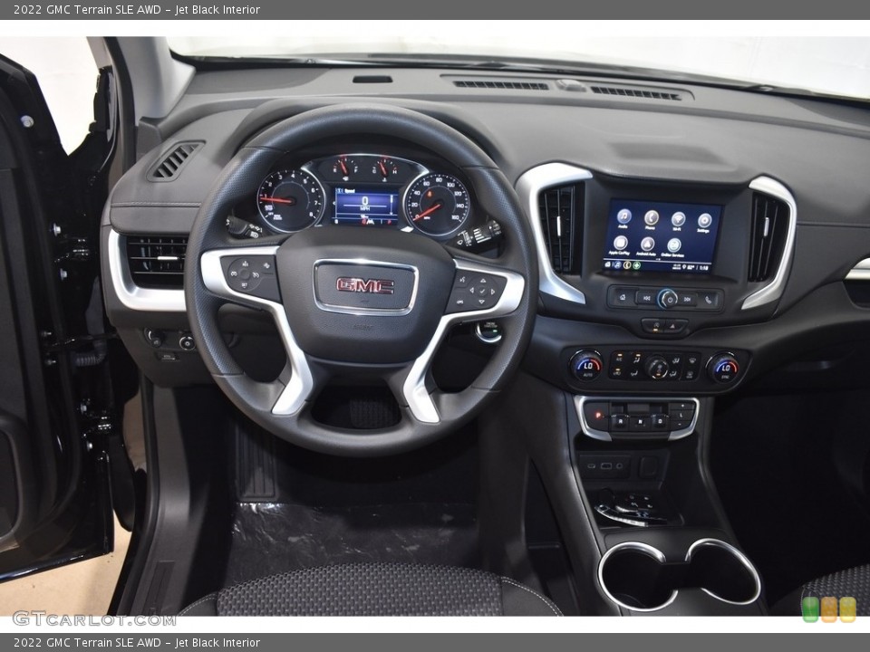 Jet Black Interior Dashboard for the 2022 GMC Terrain SLE AWD #142611372