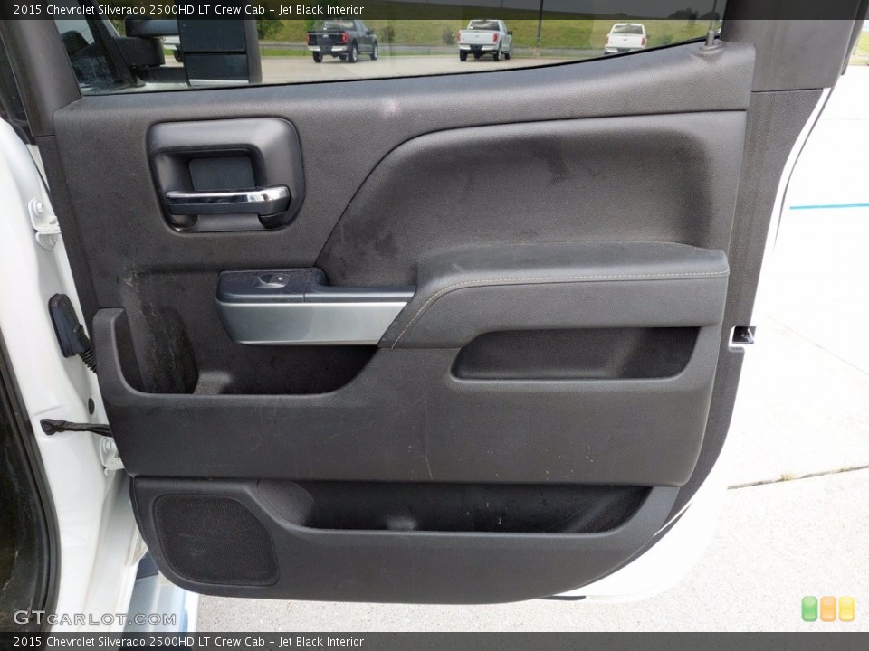 Jet Black Interior Door Panel for the 2015 Chevrolet Silverado 2500HD LT Crew Cab #142611732