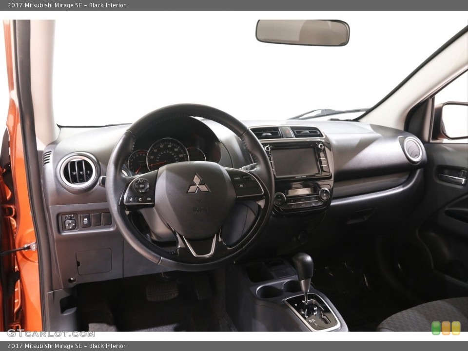 Black Interior Dashboard for the 2017 Mitsubishi Mirage SE #142611867