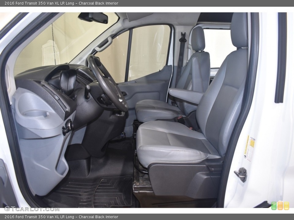 Charcoal Black Interior Front Seat for the 2016 Ford Transit 350 Van XL LR Long #142611930