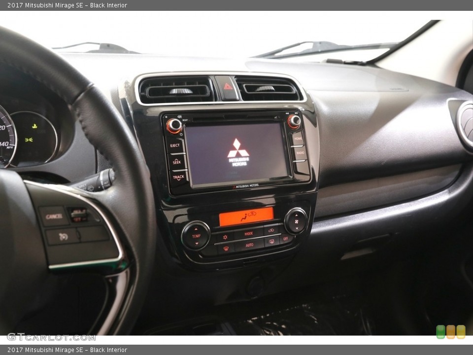 Black Interior Dashboard for the 2017 Mitsubishi Mirage SE #142611939
