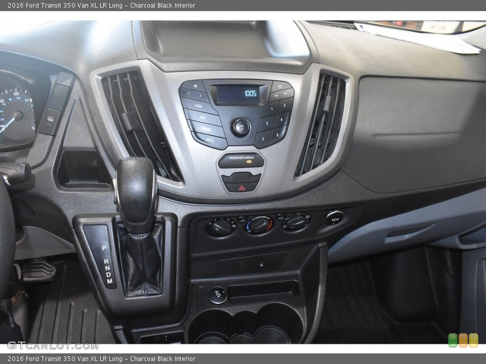 Charcoal Black Interior Controls for the 2016 Ford Transit 350 Van XL LR Long #142612074