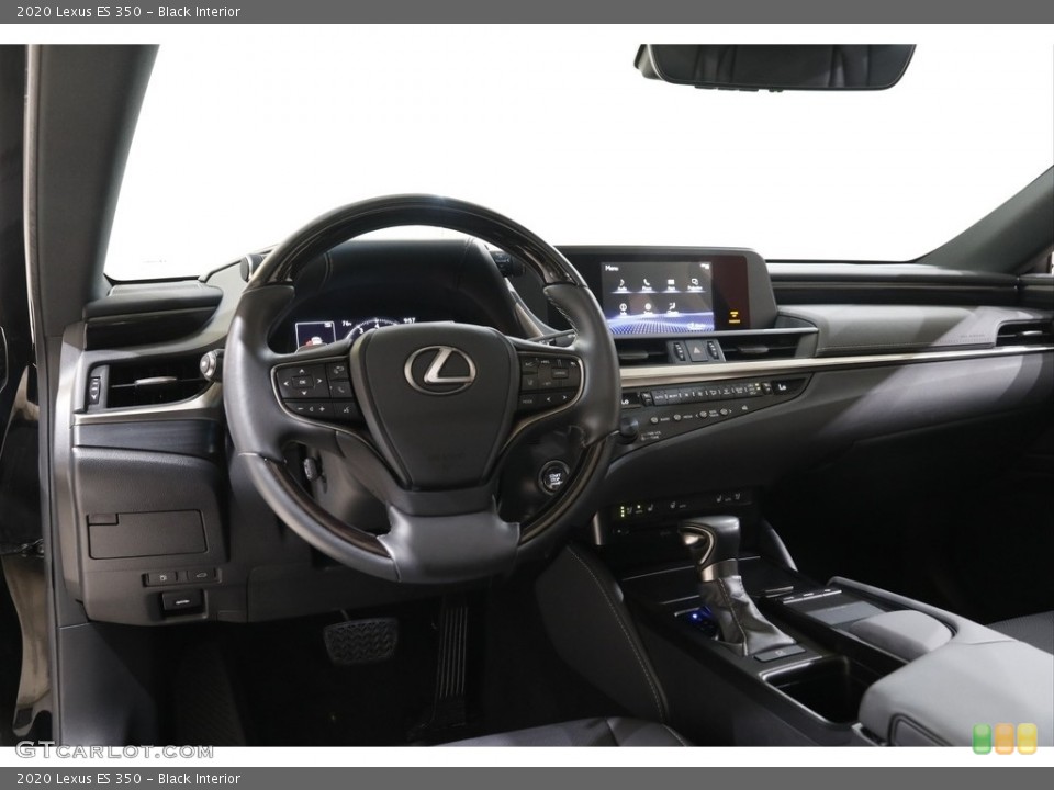 Black Interior Dashboard for the 2020 Lexus ES 350 #142614633