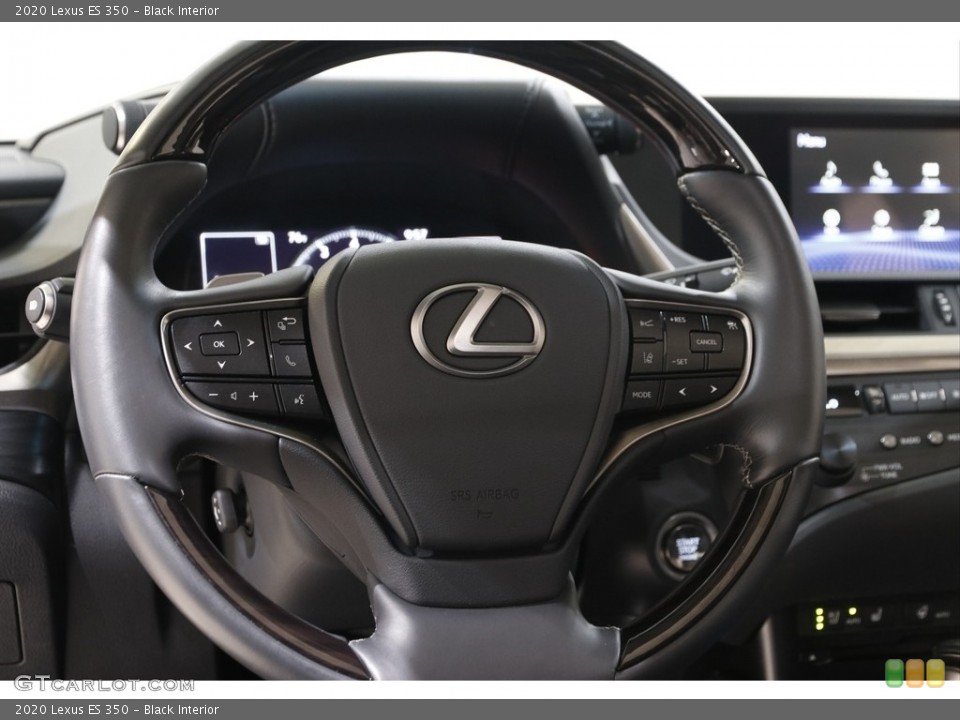 Black Interior Steering Wheel for the 2020 Lexus ES 350 #142614651